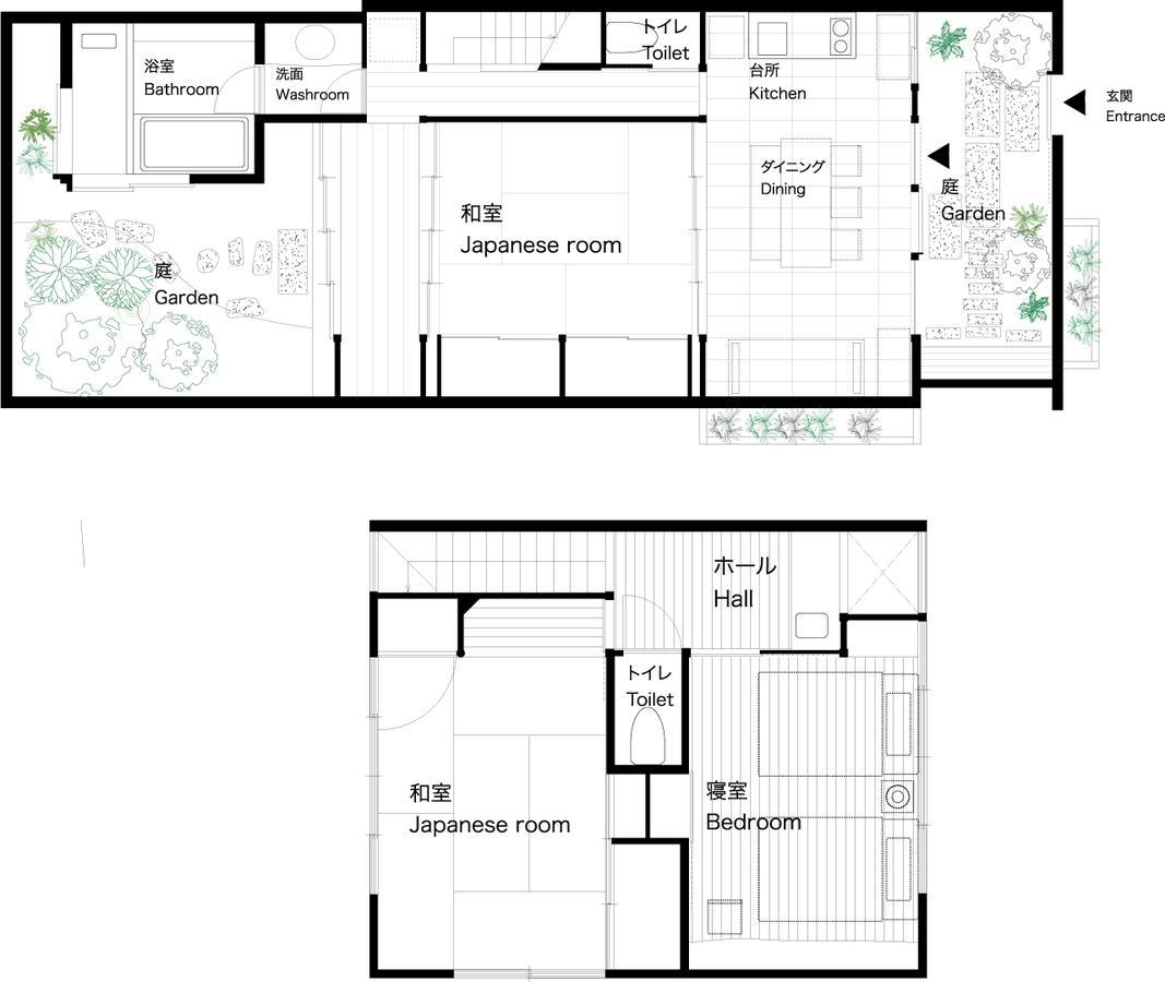 京都市 宵椿 町家ヴィラ エクステリア 写真